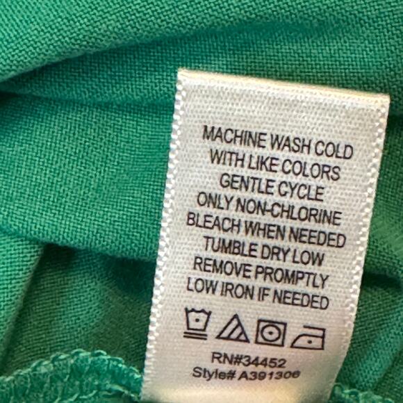 Cuddl Duds Women's Size L Knit Top Green Blue Short Sleeve Super Soft - Picture 5 of 8